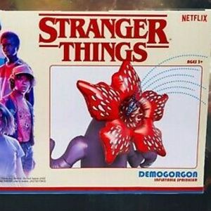STRANGER THINGS inflatable sprinkler 6 foot NIB